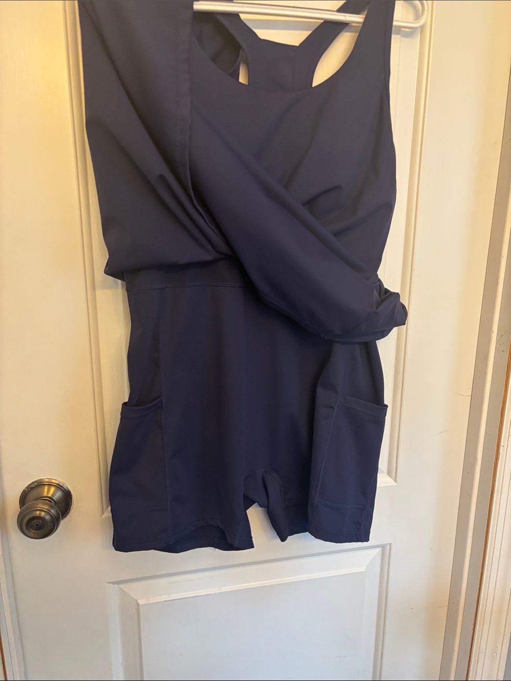 Navy Active Racerback Dress - Picture 4 of 4